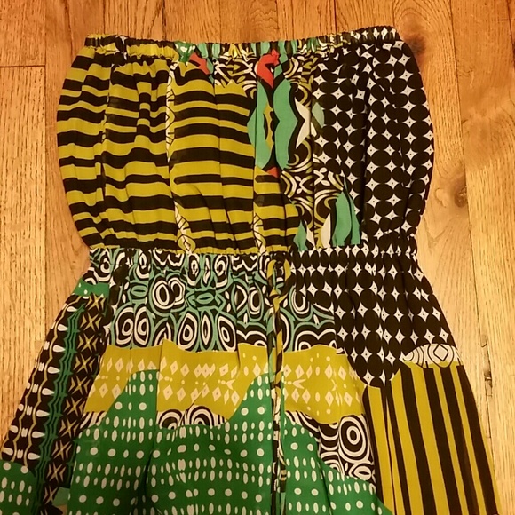 Strapless Summer Dress - Picture 2 of 3