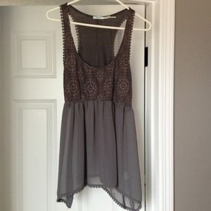 Urban Outfitters flowy Racer tank