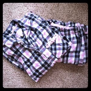 Victoria's Secret flannel pajama set