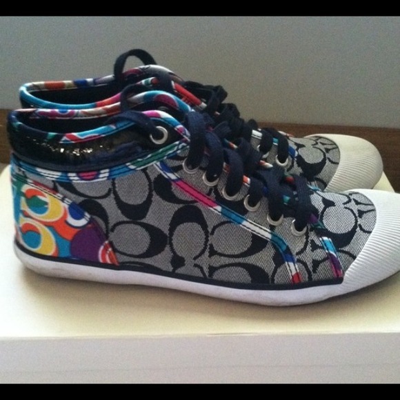 Coach high top sneakers