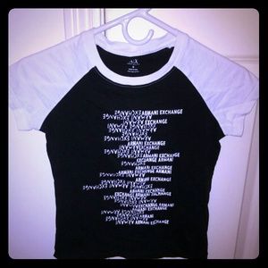 Women's sz S Armani Exchange top
