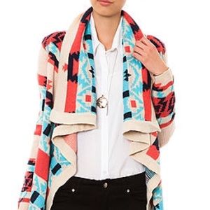 Colorful Aztec Cardigan