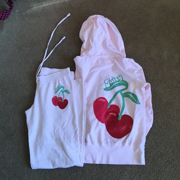 juicy cotton sweat suit