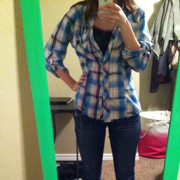 Half sleeve flannel