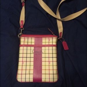 Coach Heritage Tattersall Crossbody Bag