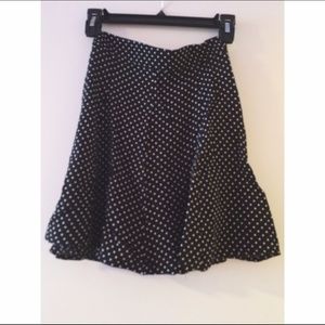 brandy melville polka dot skirt