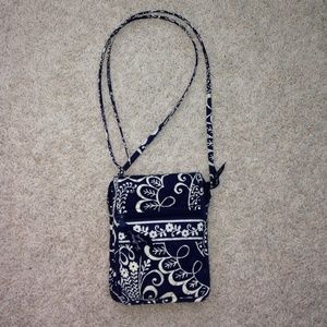 Navy & White Vera Bradley Crossbody