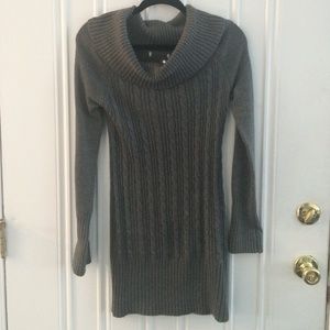 Grey Sweater Dress