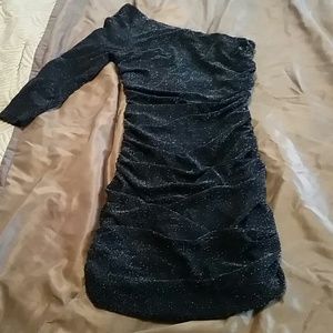 Forever 21 one shoulder party coctail dress