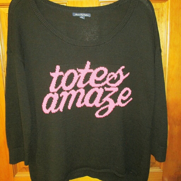 Black Totes Amaze Sweater