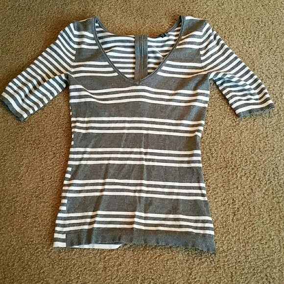 Express striped sweater