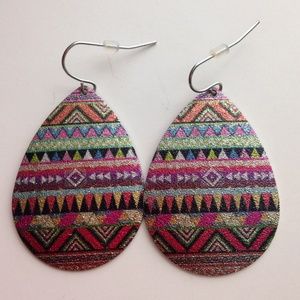 Aztec Statement Earrings