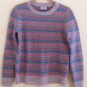 Madewell Fair Isle Crew Neck