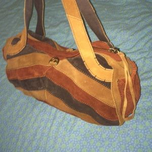 Lucky Brand Suede Vintage-Inspired bag