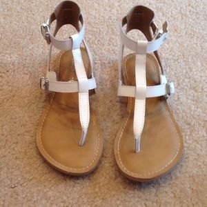 NWOT Franco Sarto sandals size 6 1/2 white