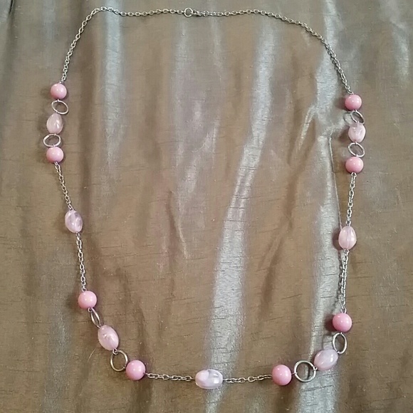 Pink necklace