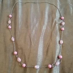 Pink necklace