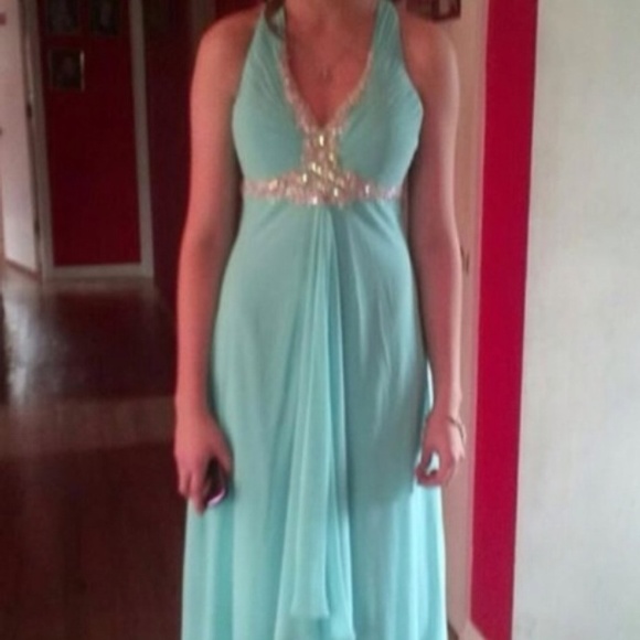 Blue Prom Dress