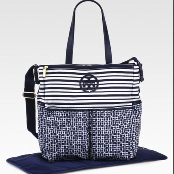 SOLD. Tory Burch Mixedprint Nylon Bag