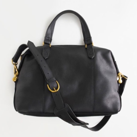 Madewell Kensington Satchel in Black
