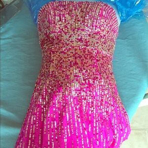 Pinkish Purple Prom Dress