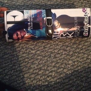 Magazine Print Clutch