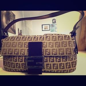 Fendi Monogram Baguette