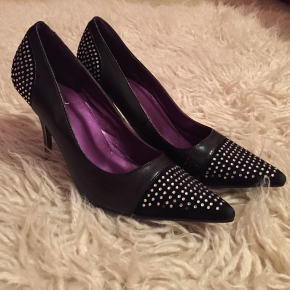 Diamond Bling Pointy Toe Stilleto