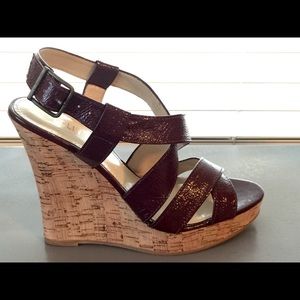 Colin Stuart chocolate brown Wedges