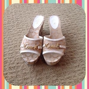 Coach Wedges 8.5