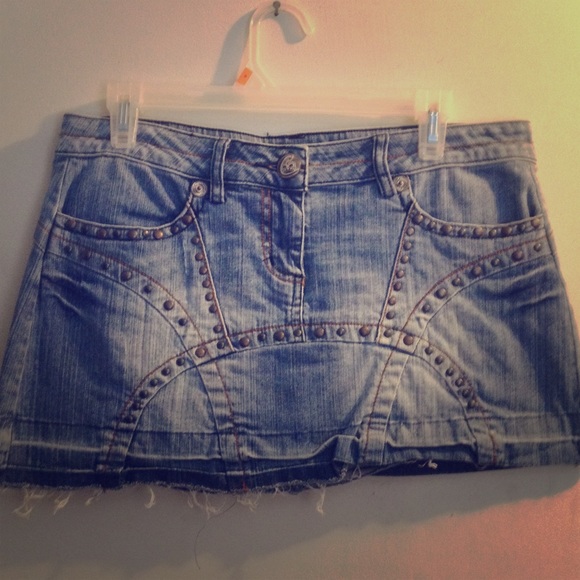 Jean skirt