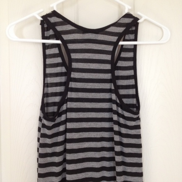 Grey & Black Striped Maxi - Picture 2 of 4