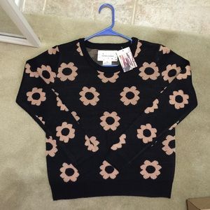 urban outfitters flower sweater