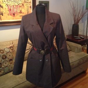 Jessica Simpson military style coat