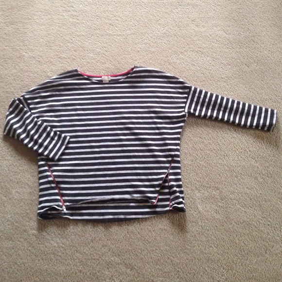 Stripped H&M 3/4 shirt