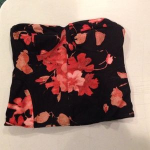 Floral crop top