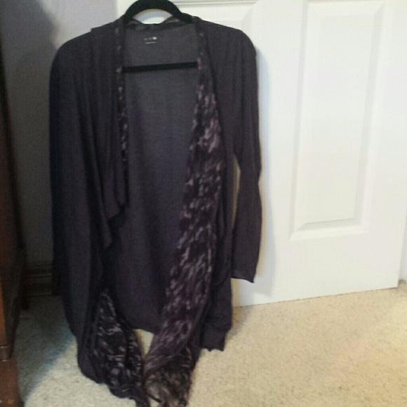 3 Dots cardigan with attached scarf - Picture 2 of 2