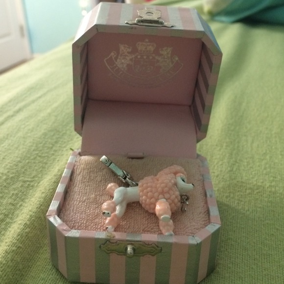 RARE Juicy couture poodle charm