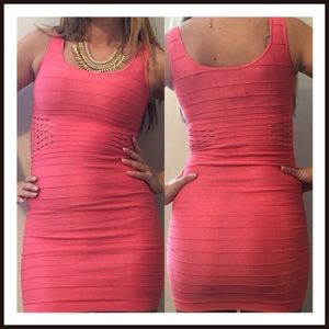 Bundle 2 Bebe sexy dresses with cutouts NWT