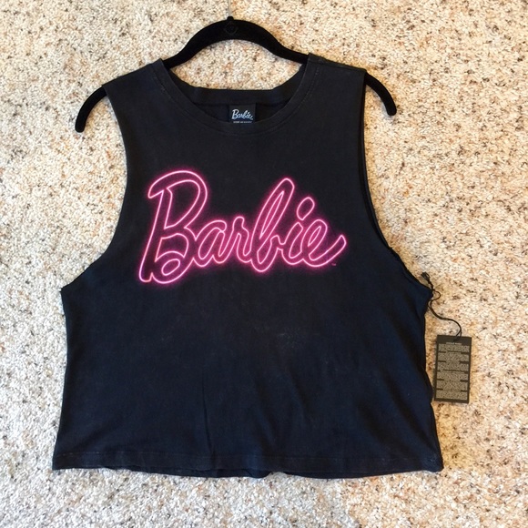 Vintage destroyed Barbie tank top