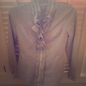 New York and Company button up XS top