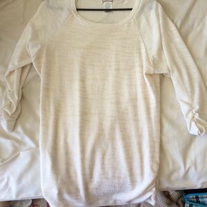 Over the butt sweater