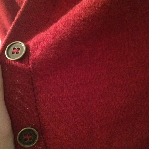 Red cardigan💋💋 - Picture 2 of 2