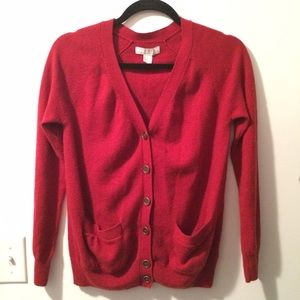 Red cardigan💋💋