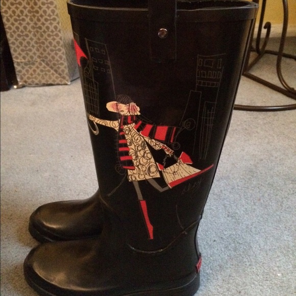 DKNY rain boots