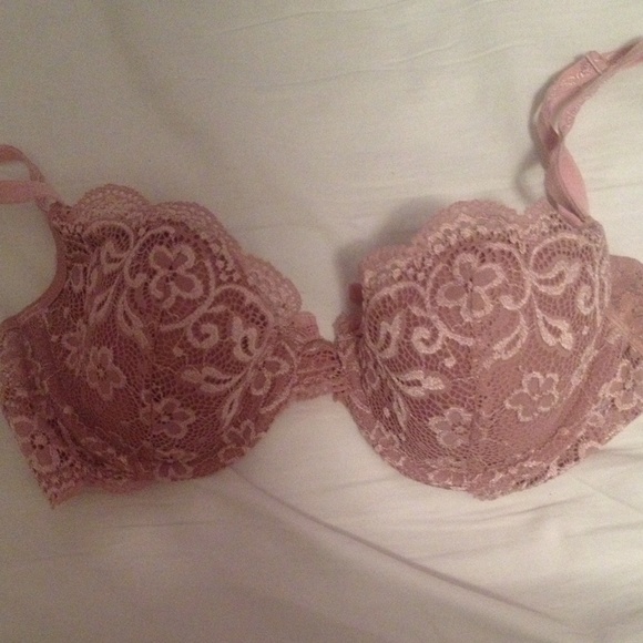 Lavender lace bra