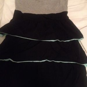 O'Neill bandeau tiered dress