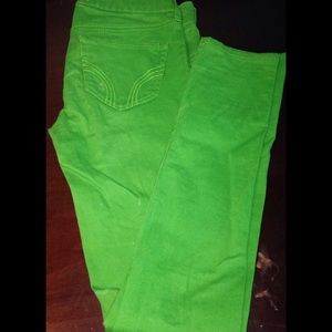 Hollister Kelly green chino pants
