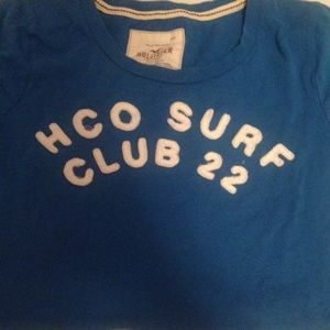 Blue hollister logo top
