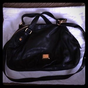 MARC by MARC JACOBS black leather cross body